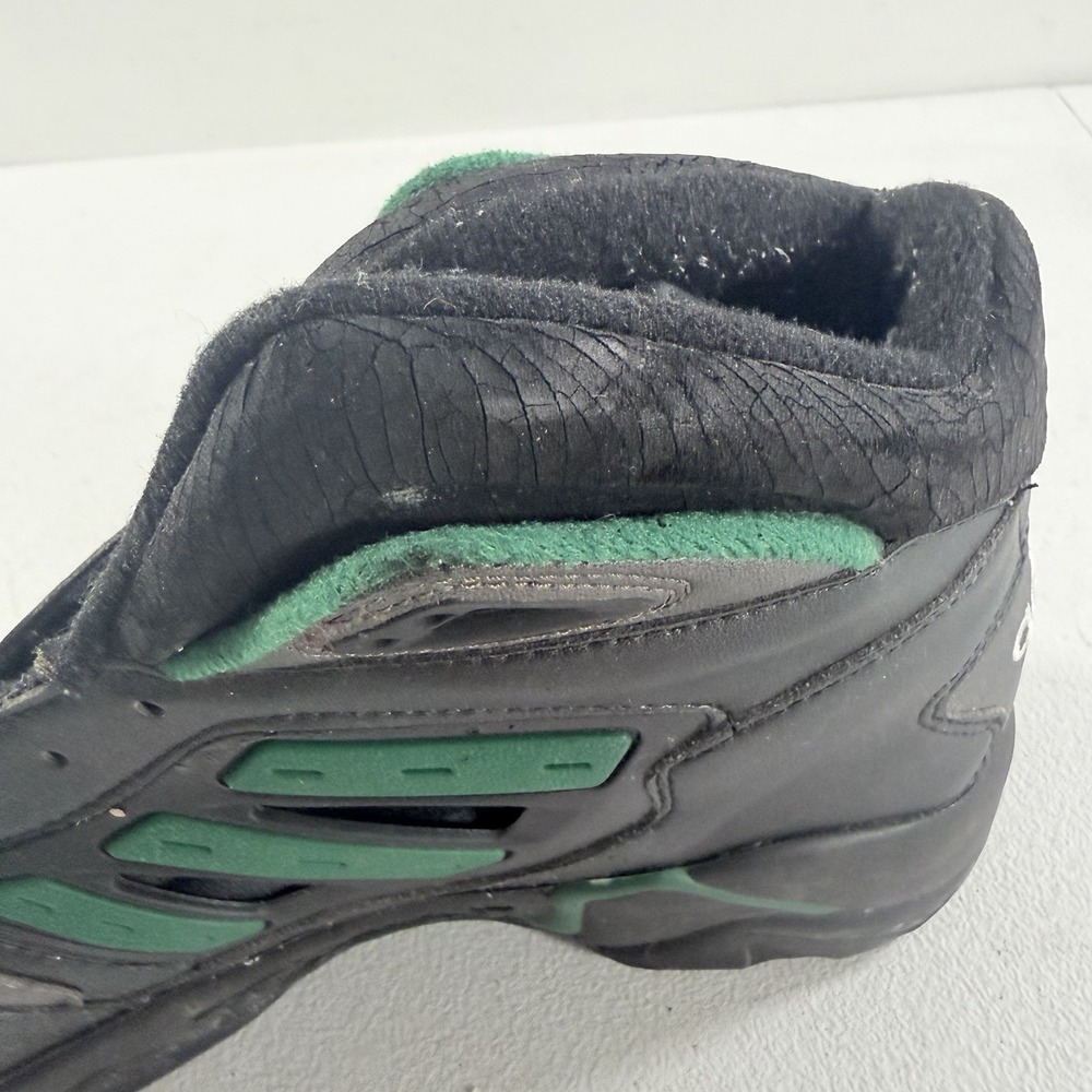 Vintage 1993 Adidas Streetball 2 Men's Basketball Shoes Black Green Size 9.5 - Picture 15 of 16